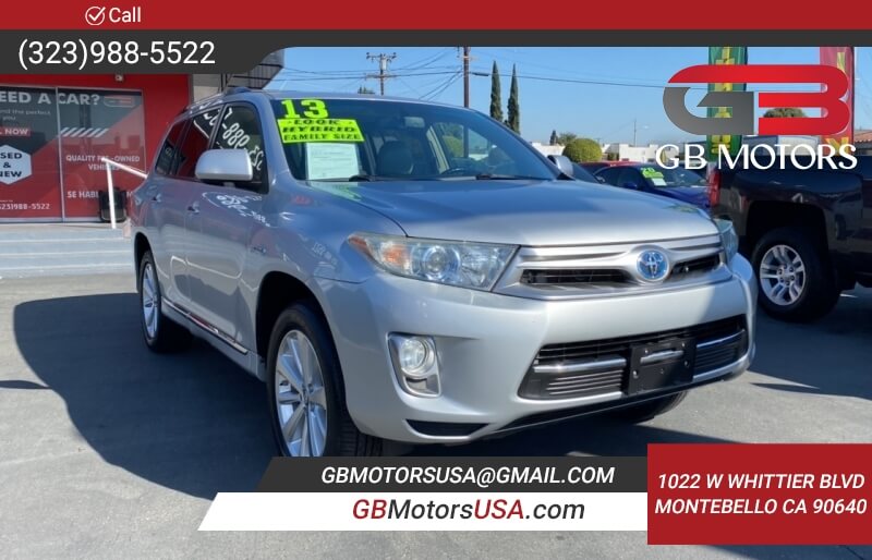 2013 Toyota Highlander Hybrid Photo