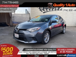 2015 Toyota Corolla Photo