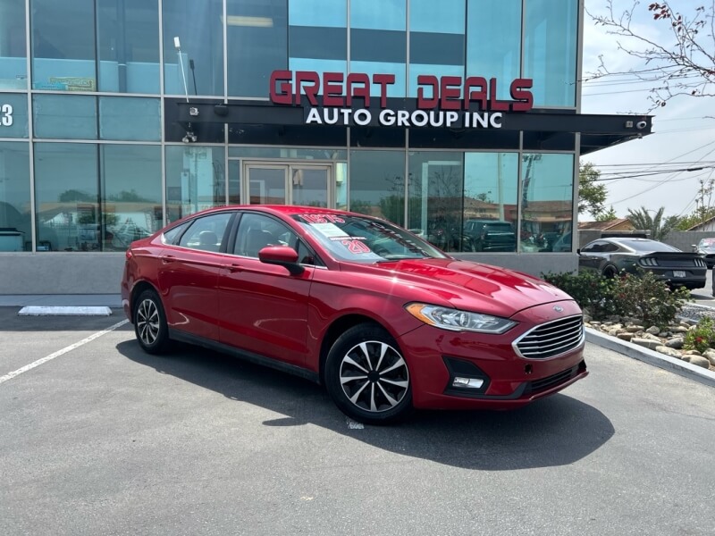 Red 2020 Ford Fusion S FWD Sedan Front-Wheel Drive 6-Speed Automatic