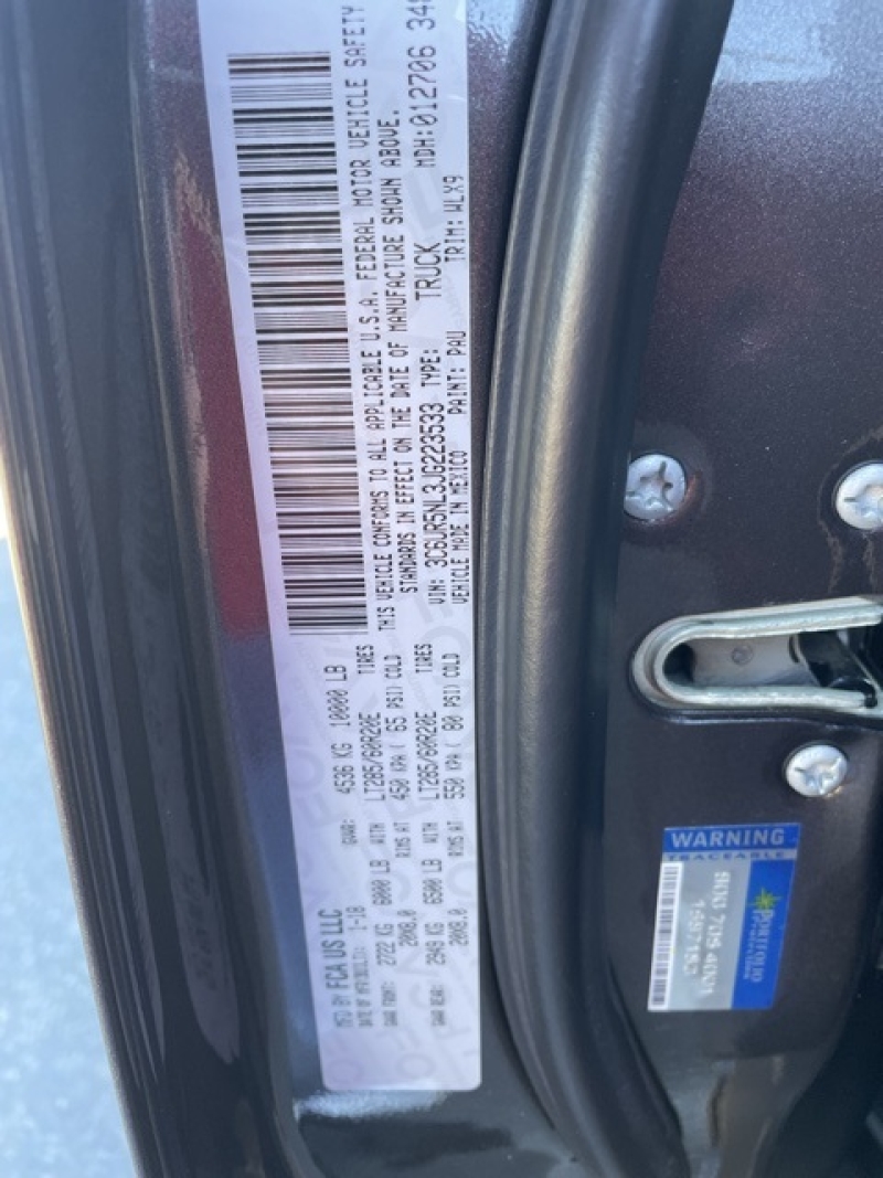 large picture of 2018 Ram 2500