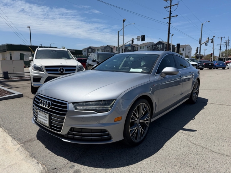 Silver 2018 Audi A7 3.0T quattro Premium Plus AWD Sedan All-Wheel Drive 8-Speed Automatic