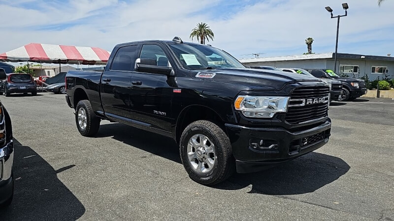 Black 2019 RAM 2500 Big Horn Crew Cab 4WD Pickup Truck Four-Wheel Drive 8-Speed Automatic