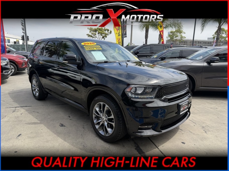 Black 2020 Dodge Durango GT Plus AWD SUV / Crossover All-Wheel Drive 8-Speed Automatic