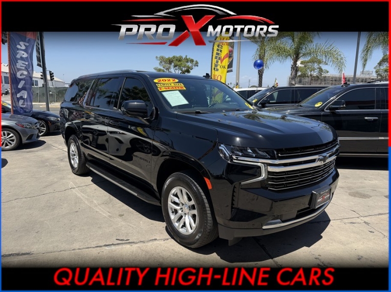 Black 2022 Chevrolet Suburban SUV / Crossover Four-Wheel Drive Automatic