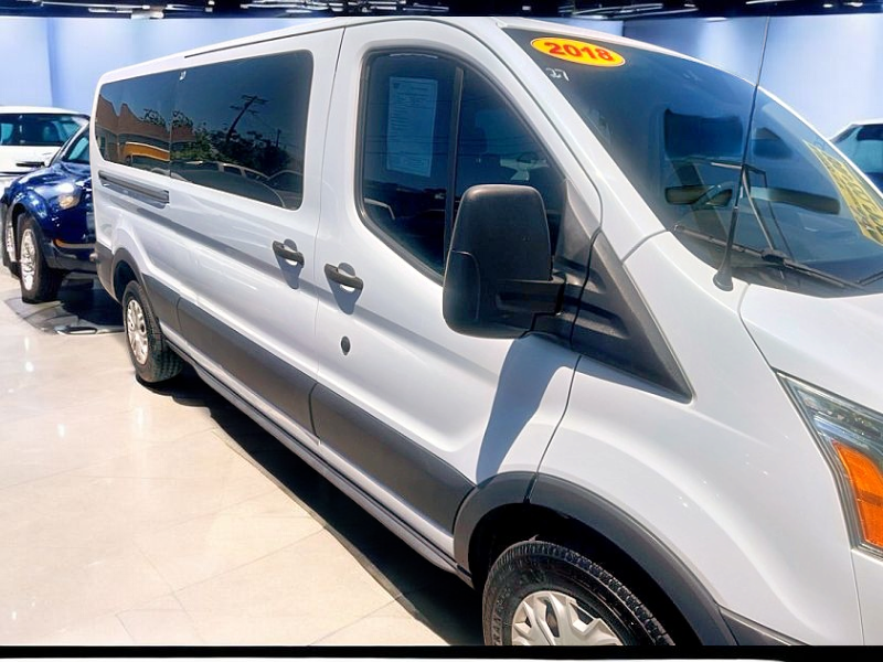 2018 Ford Transit Passenger 350 XLT Low Roof LWB RWD with Sliding Passenger-Side Door