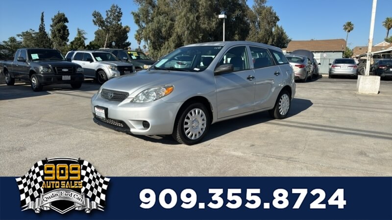 Silver 2006 Toyota Matrix Hatchback Front-Wheel Drive 4-Speed Automatic