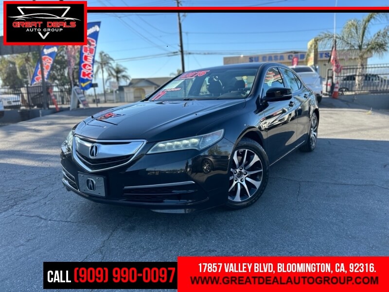 Black 2017 Acura TLX FWD Sedan Front-Wheel Drive 8-Speed Automatic