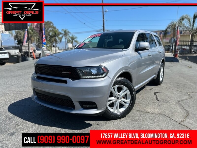 Silver 2019 Dodge Durango GT AWD SUV / Crossover All-Wheel Drive 8-Speed Automatic