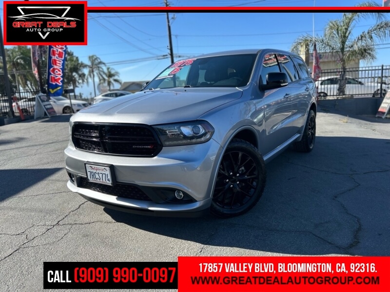 Silver 2015 Dodge Durango SUV / Crossover All-Wheel Drive 8-Speed Automatic