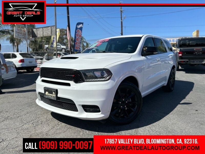 White 2018 Dodge Durango SUV / Crossover All-Wheel Drive 8-Speed Automatic