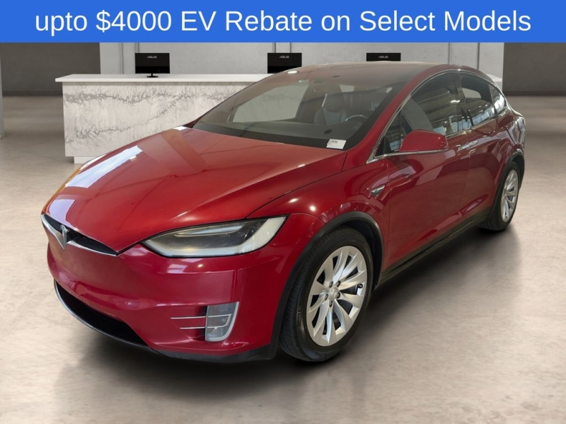Red 2016 Tesla Model X 75D AWD SUV / Crossover All-Wheel Drive 1-Speed Automatic