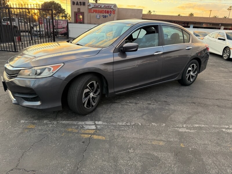 Dk. Gray 2017 Honda Accord LX FWD Sedan Front-Wheel Drive Continuously Variable Transmission