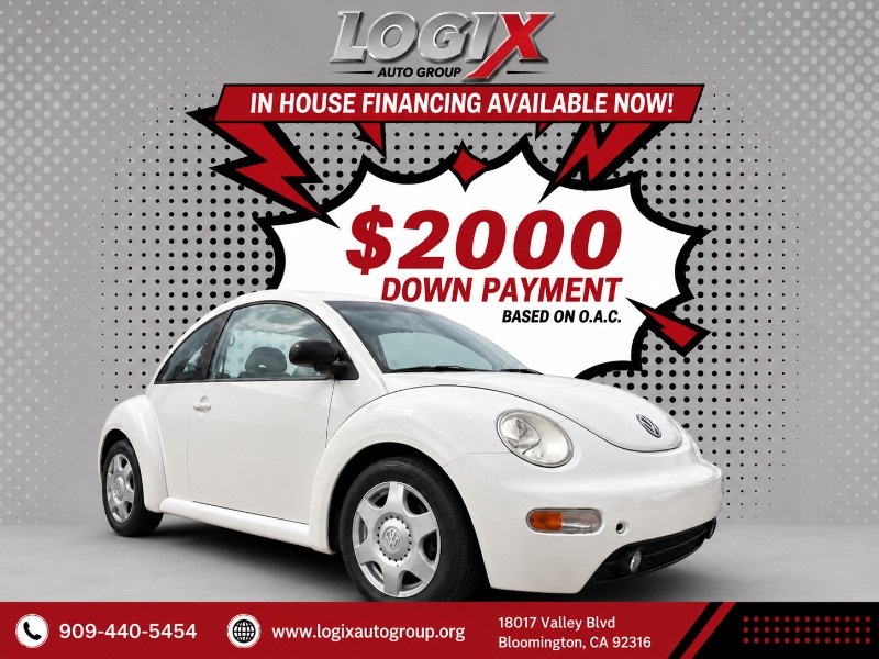 White 1998 Volkswagen Beetle 2 Dr STD Hatchback Hatchback Front-Wheel Drive 5-Speed Manual