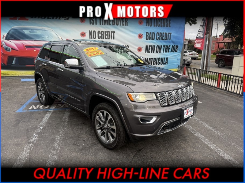 2017 Jeep Grand Cherokee Overland 4WD
