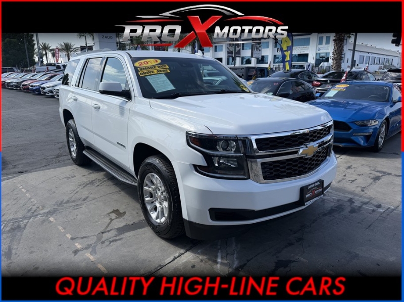 White 2019 Chevrolet Tahoe SUV / Crossover Four-Wheel Drive 6-Speed Automatic