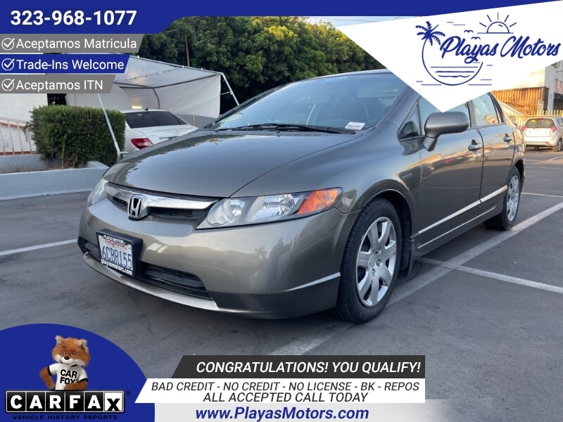 2008 Honda Civic Rear Camera//// Navigation//Car Play PLAYAS MOTORS